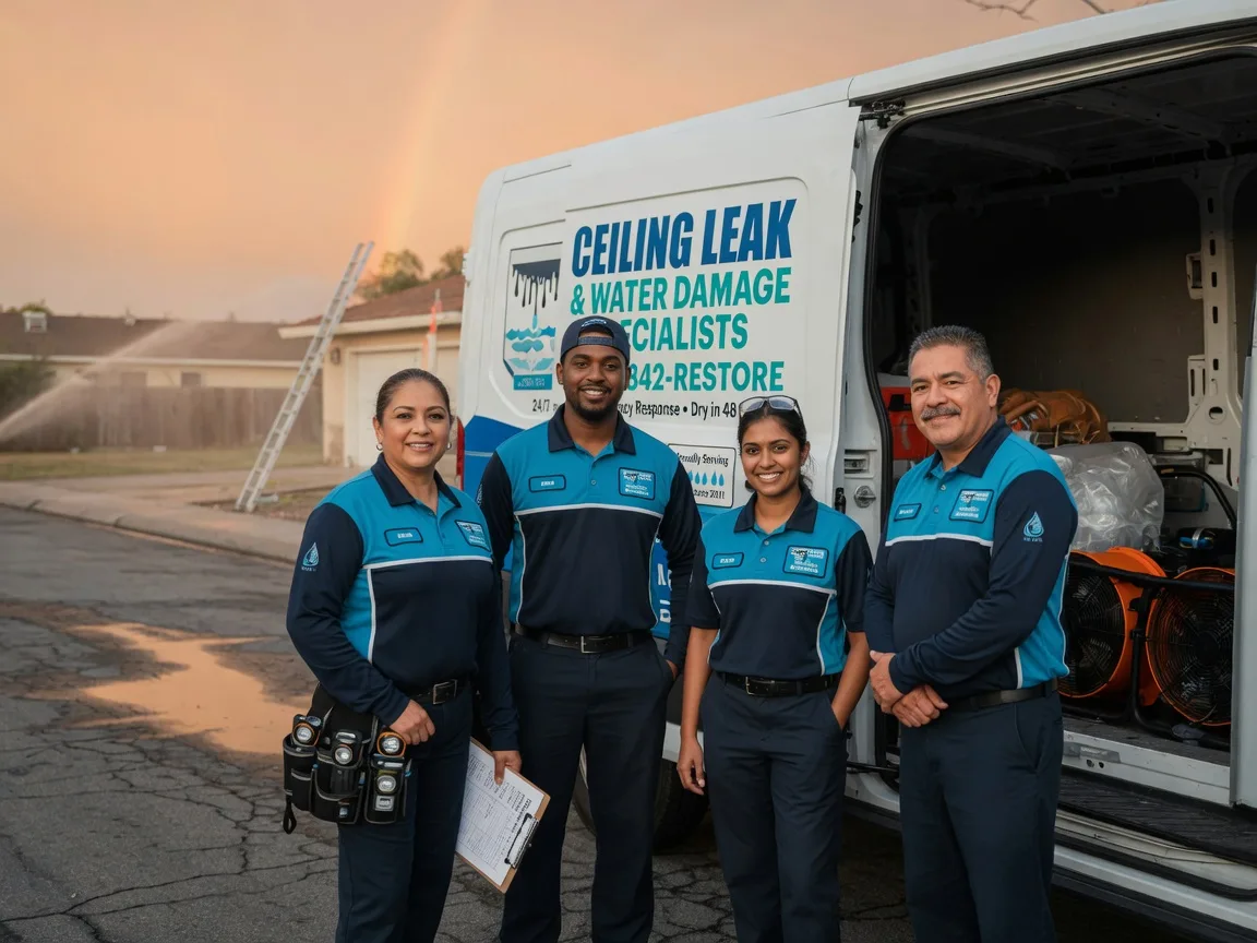 Ceiling Leak Cleanup company in Pipe Creek, TX
